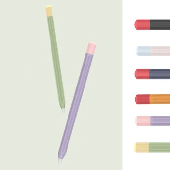 

For Apple Pencil 1st 2nd Generation Soft Silicone Pen Protective Case Tablet Cover Skin Touch Stylus Pen