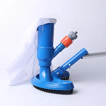 

JV01Jet Swimming Pool Vacuum Cleaner Floating Objects Cleaning Tool Half Moon Pool Pond Fountain Vacuum Brush Cleaner Tool