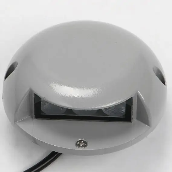 Natural White Gray AC85V~ 265V или DC12V 2 W/3 W/4 W/8 W СВЕТОДИОДНЫЙ утопленный светильник Открытый водонепроницаемый светодиодный подземный свет RGB Красный Зеленый Синий СВЕТОДИОДНЫЙ Фонарь - Испускаемый цвет: Natural White Gray