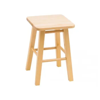 

Square wooden stool Timothy