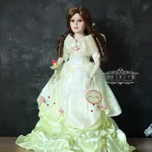 42 см принцесса фарфоровая кукла Рождественский подарок на день рождения для девочек