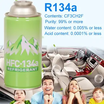 

R134a Refrigerant Automotive Safety Air Conditioner Stop Leak R134A Refrigerant Freezing Oil Repair Plugging Agent For Car