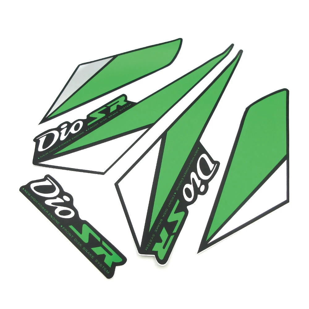 Motorcycle Scooter Whole Body Fairing Stickers Glue Decorative Decal New Logo Sticker For Honda Dio Sr Dio50 Af17 Af18 Af27 Af28 Decals Stickers Aliexpress