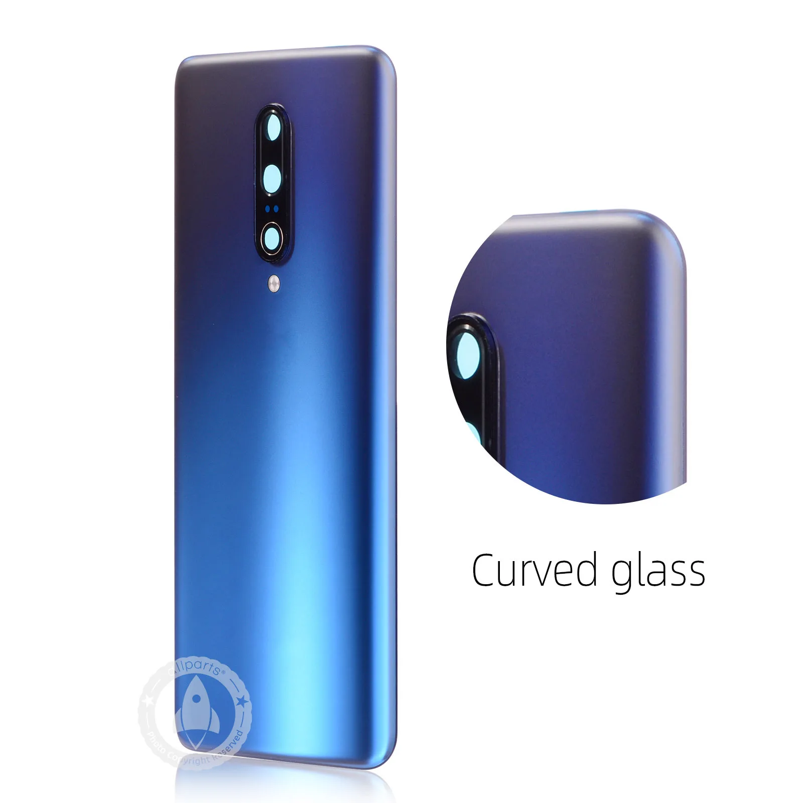Оригинальная задняя крышка для Oneplus 7 Pro, крышка для задней панели, стеклянный чехол с инструментами