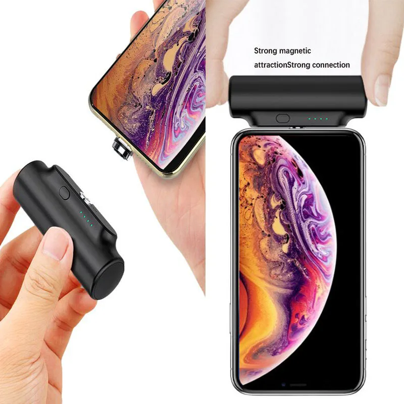 

3000mA 10W Magnetic Wireless Power Bank Charging For Magafing iPhone 12 Pro Max Portable Mobile Cell External Battery Powerbank