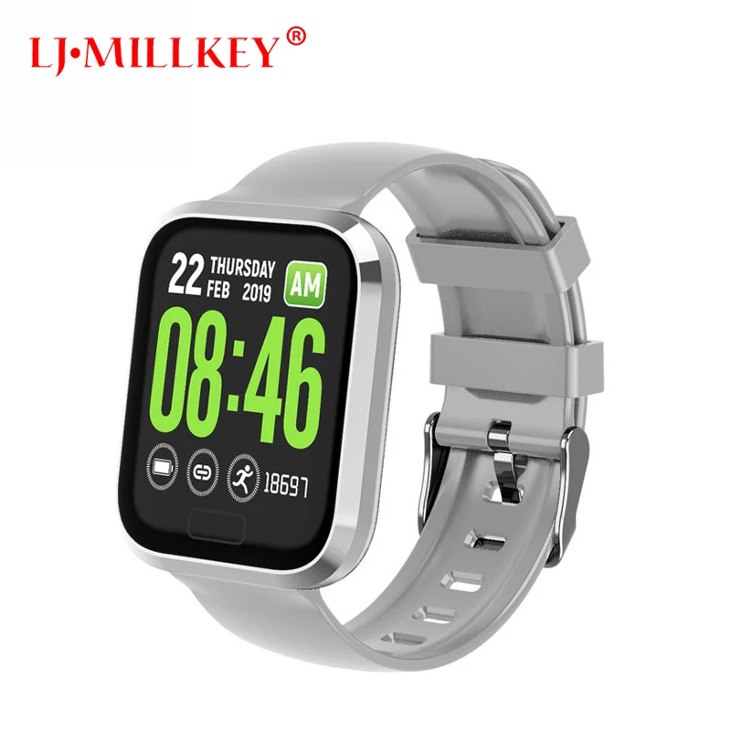 

Smart Bracelet Bluetooth Call Reminder Watch 1.3 Inch Heart Rate Blood Pressure Monitoring Fitness Tracker For Android Ios
