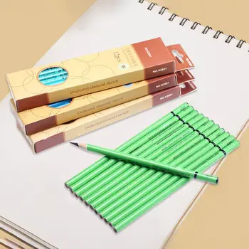 

12pcs Professional Sketching Charcoal Pencils Set Drawing Carbon Pen Soft Medium Hard Manga Painting Art Supplies C26