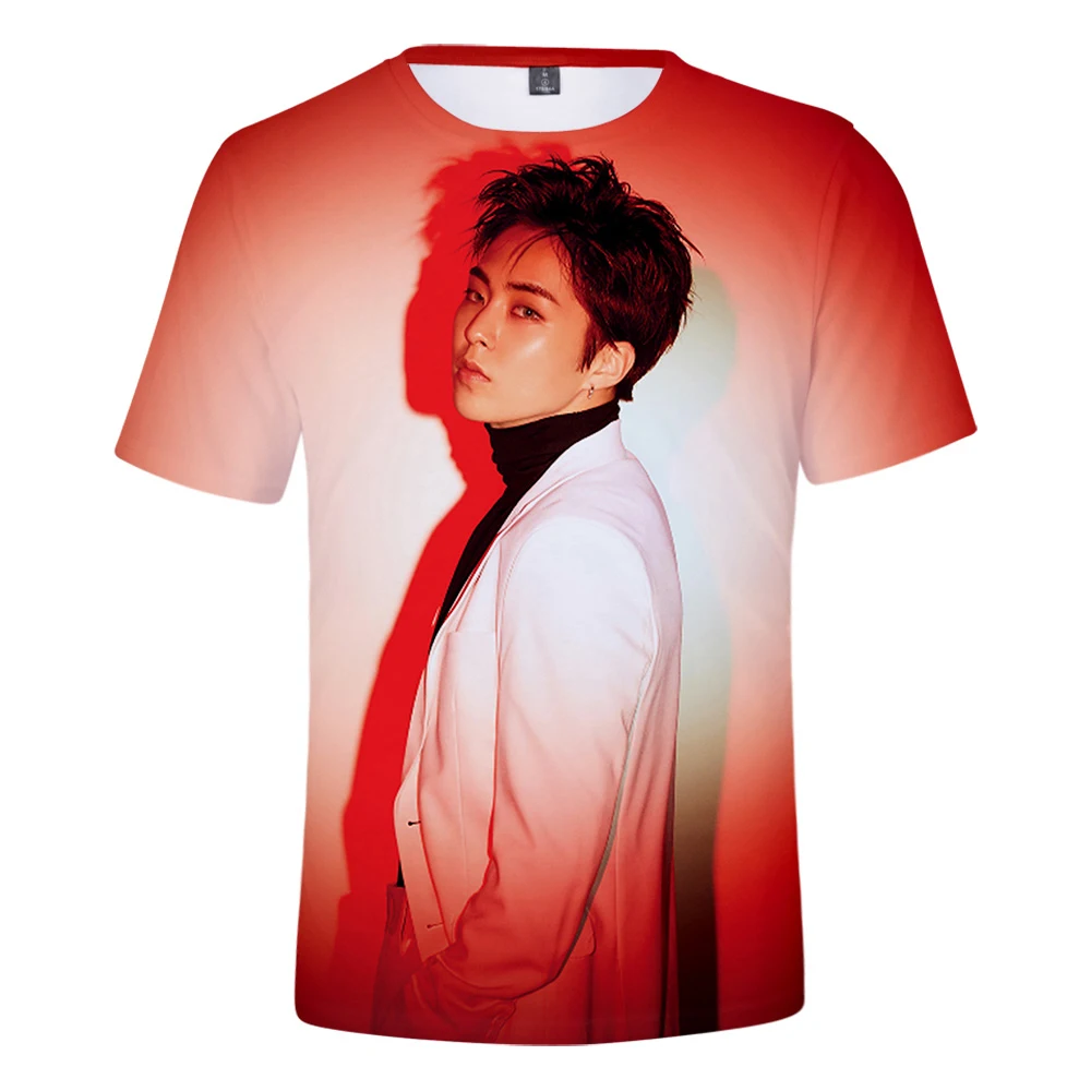 

EXO 3D T Shirt Men 2019 Fashion Summer Hot 3D T-shirts Exclusive Casual Harajuku Hip Hop Short T-shirt Men XXS-4XL