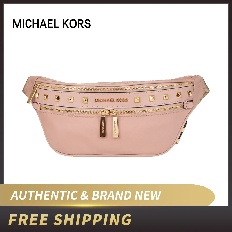 Оригинальная и абсолютно новая парусиновая сумка Michael Kors с заклепками 3 способа