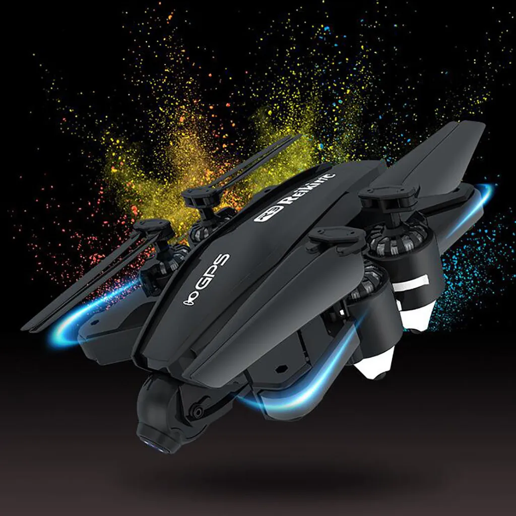 Пульт дистанционного управления летательный аппарат 5G WiFi GPS FPV 4K 12MP HD камера режим удержания высоты Квадрокоптер Дрон с сумкой 8,29