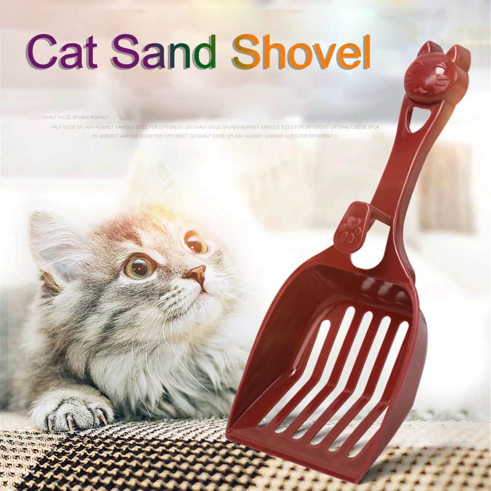 Durable Pet Dog Cat Plastic Cleaning Tool Puppy Kitten litter Scoop Cozy Sand Scoop Poop Shovel Product For Pets Cat Supplies (7)