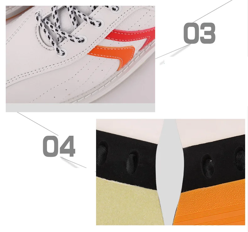 Women Bowling Shoes Skidproof Sole Professional Sports Bowling Shoes Ladies Essential Beginners With Sports Sneakers