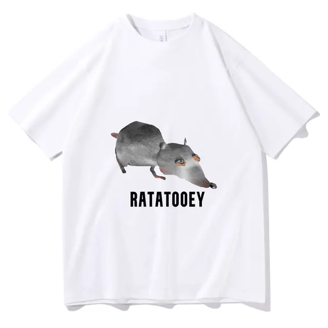 I Dont Want To Cook Anymore Tshirt I Dont Want To Die T Shirt Cute Mouse T-shirt Men Women Harajuku Creativity Short Sleeve Tee B2026C-white