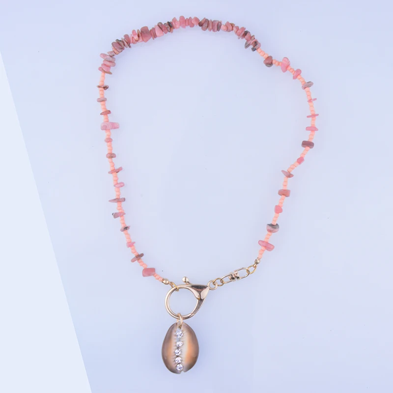 necklace Модное колье bijoux ketting, Прямая поставка, Женские аксессуары, кристальная оболочка, подвеска, ожерелье, ривердейл, винтажное ожерелье, чокеры - Metal Color: necklace