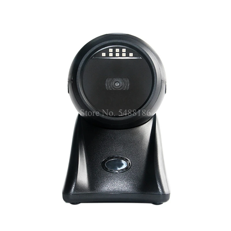 

1D &2D Handfree Barcode Scanner with 1.8m USB Cable Bar Code Reader QR Reader Platform for Warehouse Supermarket Retail Stores