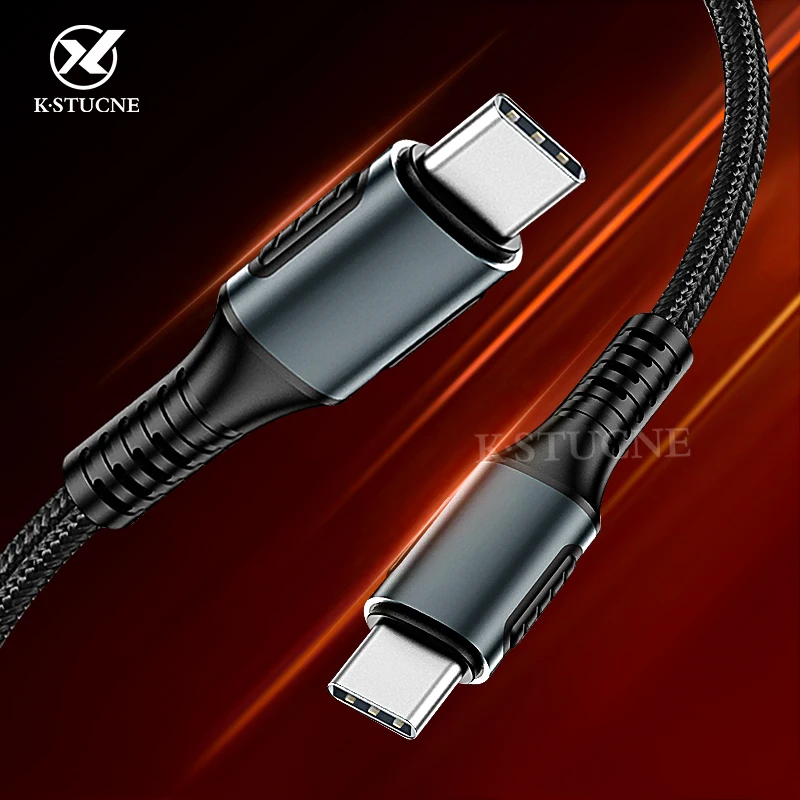 

USB C to USB C Type C Cable Male to male PD Fast Charging 60W PD Fast Charge Cable For MacBook Pro For Samsung For Google Cord