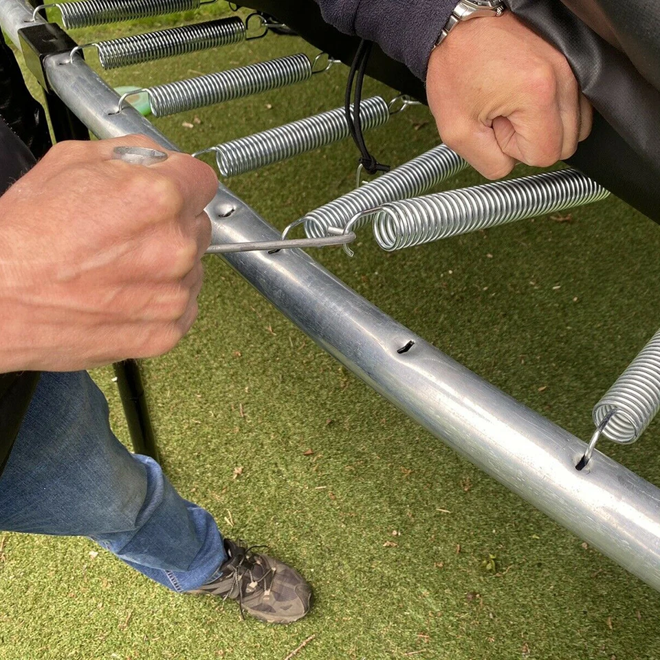 16 Molle Per Trampolino Da 6,5 Pollici Con Gancio Estrattore