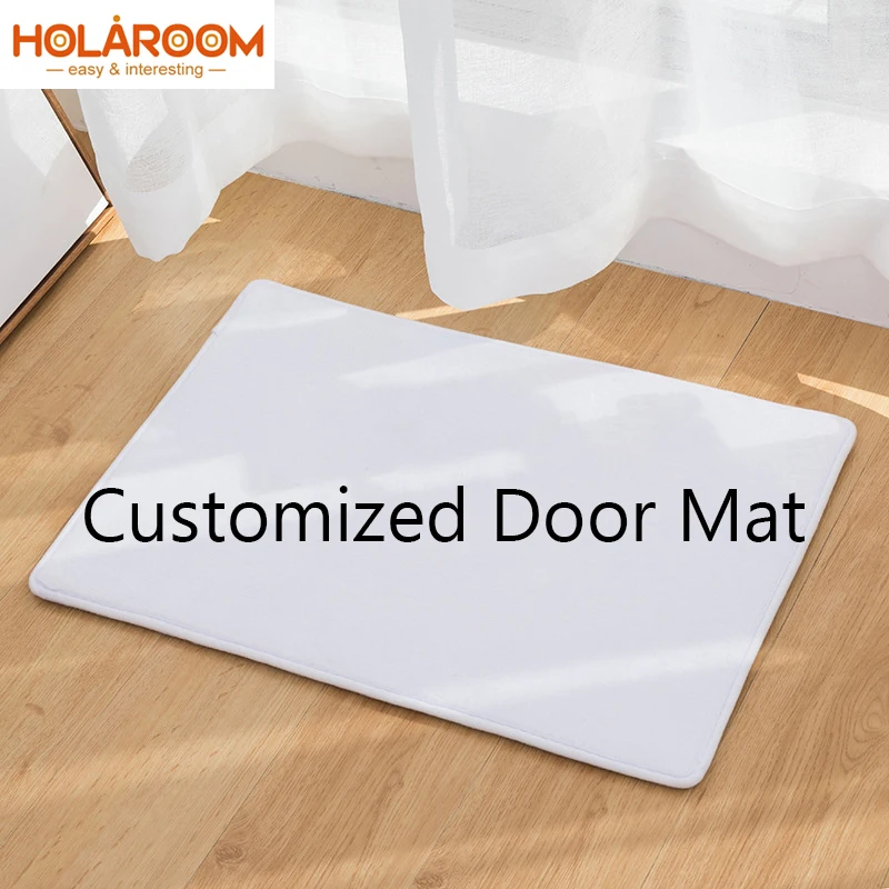 Kitchen Floor Doormat Customized Mat Personalized Customization Carpet Rug For Bathroom Kitchen Room Mat 2 Sizes 