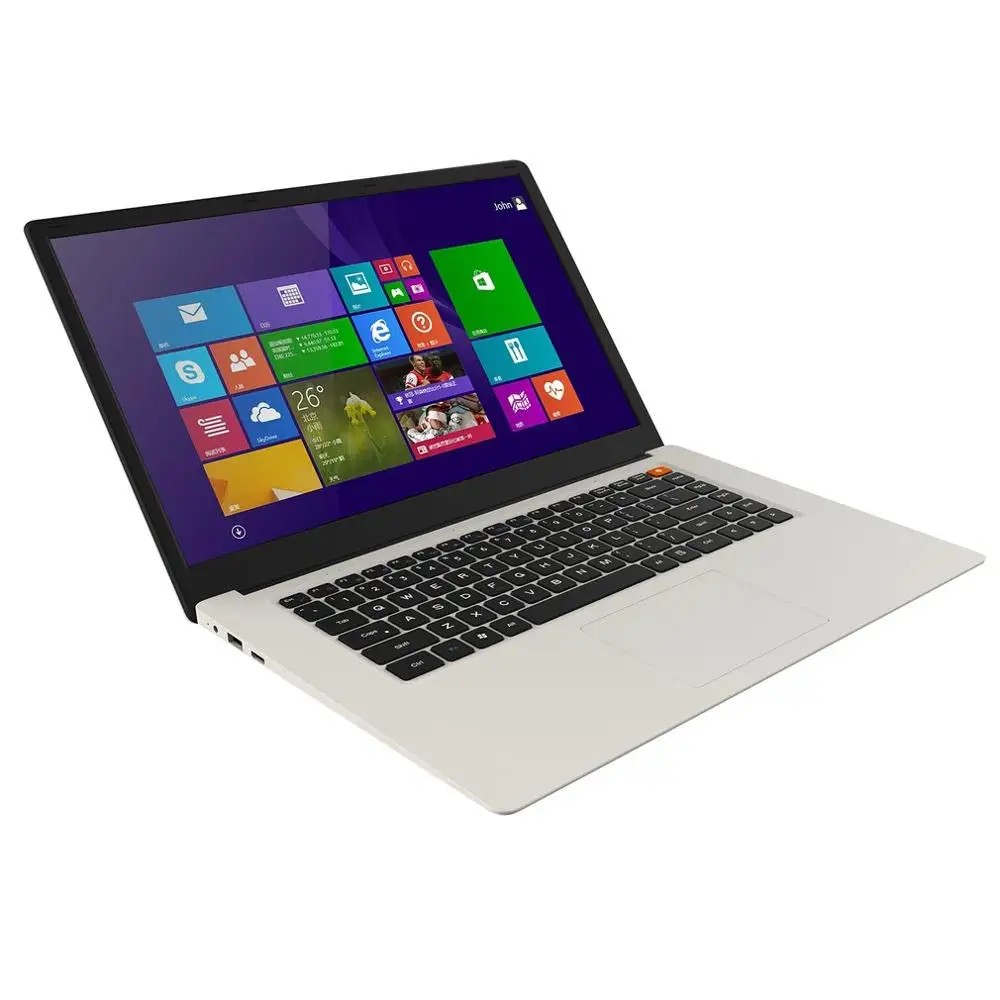 15.6 Inch Ultraslim Laptop Long Last Battery Big Screen HD 1366x768 Activated Camera WIFI Notebook 4+64GB 1366x768
