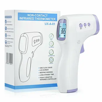 

2020 Infrared Thermometer Forehead Body Non-Contact Thermometer Baby Adults Outdoor Home Digital Infrared Fever Ear Thermometer
