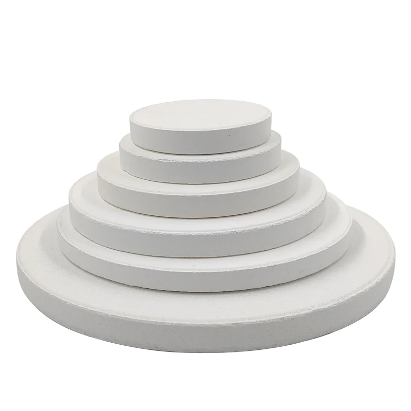 Large Alumina Refractory Pad Can Be Reused High Temperature Resistant Glaze Anti-sticking Bottom Plate Pottery Firing Tools