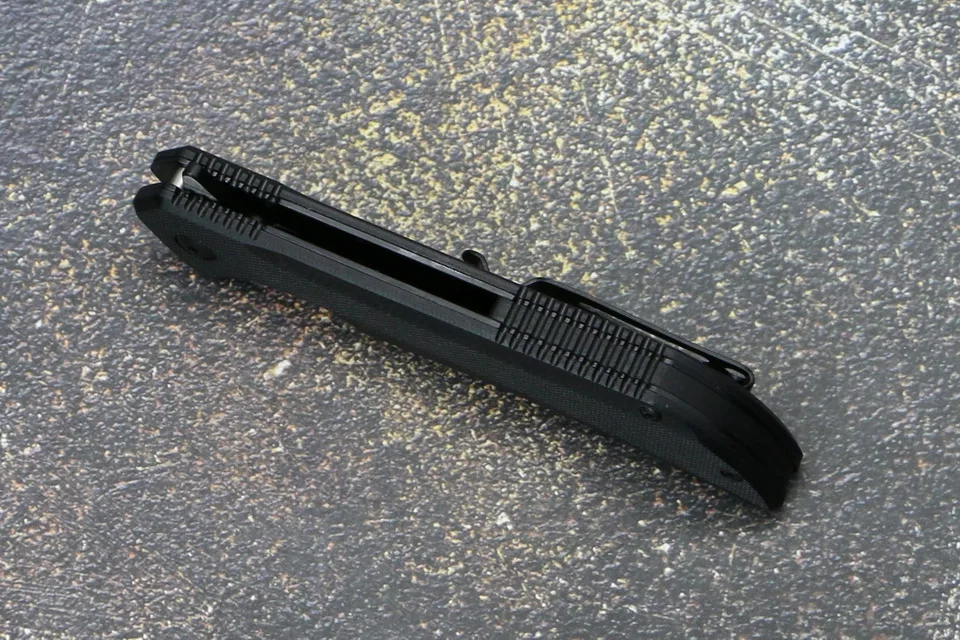 TIGEND OEM T011 складной нож 440A лезвие черный G10 Ручка Открытый Кемпинг Охота многофункциональный карманный Фруктовый Нож EDC инструмент