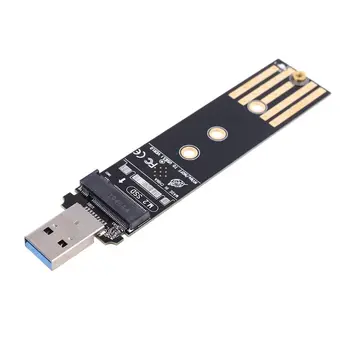 

PCI-E NVME NGFF to USB 3.1 M.2 SSD Hard Disk Case Enclosure for 2242/2260/2280