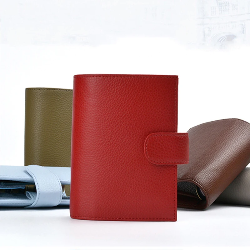 Fromthenon 100% Genuine Leather Notebook Journals A7 Personal Planer Organizer Mini Agenda Cowhide Diary Daily with Big Pocket Fromthenon 100% Genuine Leather Notebook Journals A7 Personal Planer Organizer Mini Agenda Cowhide Diary Daily with Big Pocket