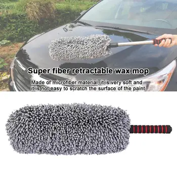 

2019 Microfiber Car Dust Brush With Free Towel Telescopic Handle For 360 Degrees Clean Car Accessories Car Styling
