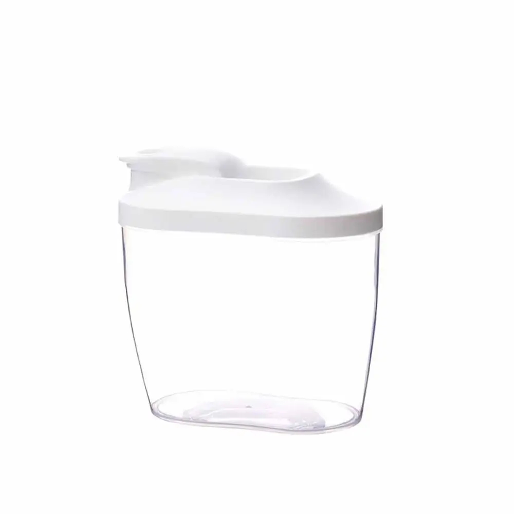 2 шт. 1000 мл/1500 мл пластиковый распределитель зерна шкаф для хранения ящиков кухня пищевой для зёрен контейнер для риса с мерной крышкой стакана FD