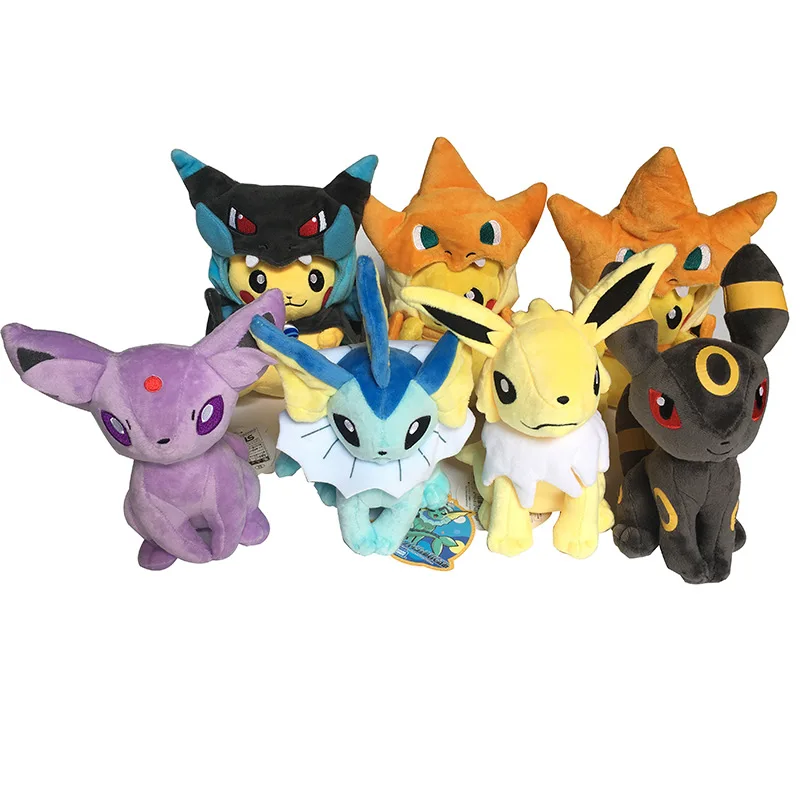 TAKARA TOMY Pokemon оригинальная Пикачу мягкая игрушка Сквиртл хобби аниме плюшевая кукла игрушки для детей подарок на Рождество