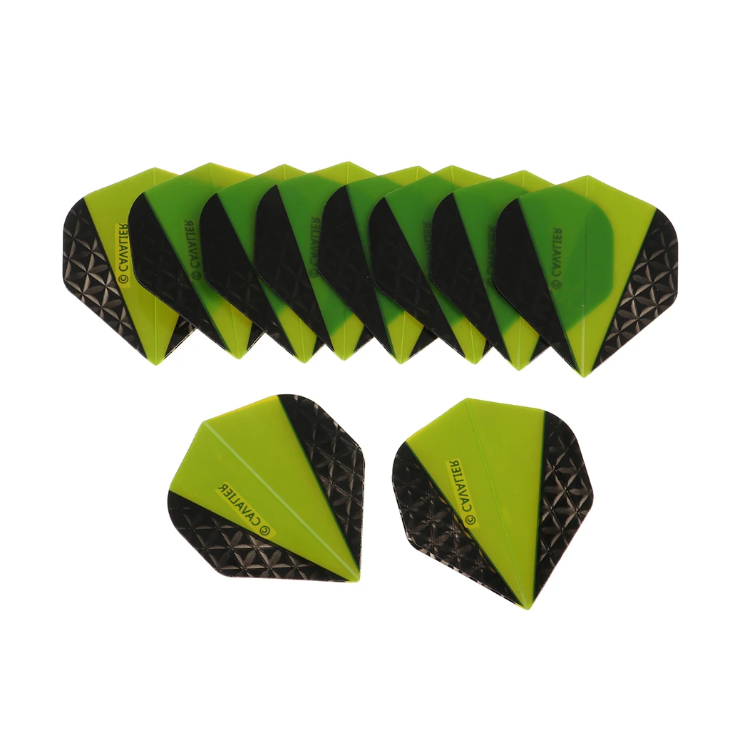 10Pcs Standard Shape Flights PET Extra Tough Thick Tail Accessories Dart Flights 10Pcs Standard Shape Flights PET Extra Tough Thick Tail Accessories Dart Flights