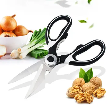 

Kitchen Scissors Stainless Steel Shears Tool For Chicken Bone Fish Meat Vegetables Nutcracker Bottle opener Kitchen Accessories