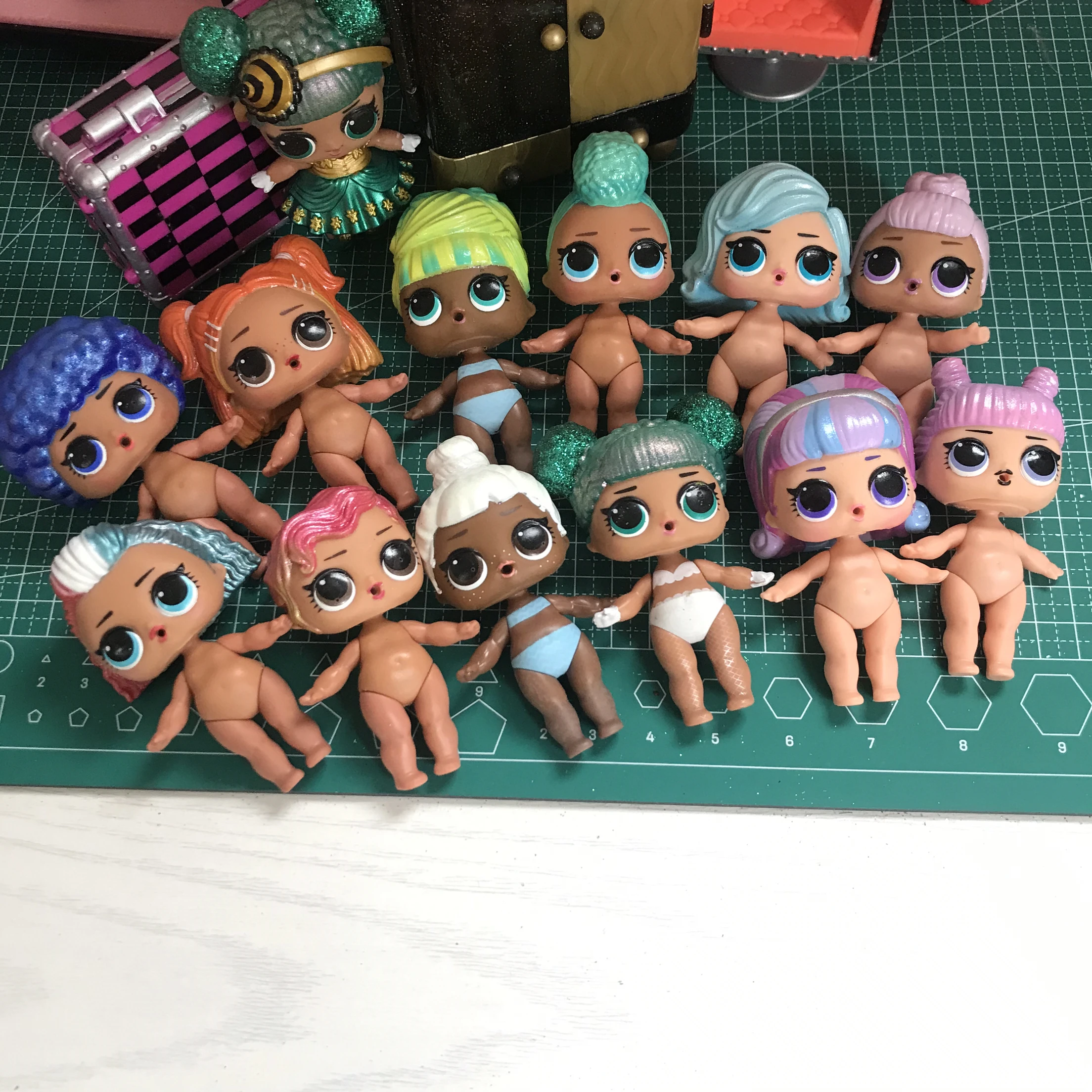 Hot Sale LOL Surprise Advent Calendar Dolls Kids 8cm Big Sister Limited  Collection Chameleon Figure Toys Girls Christmas Gifts|Dolls| - AliExpress