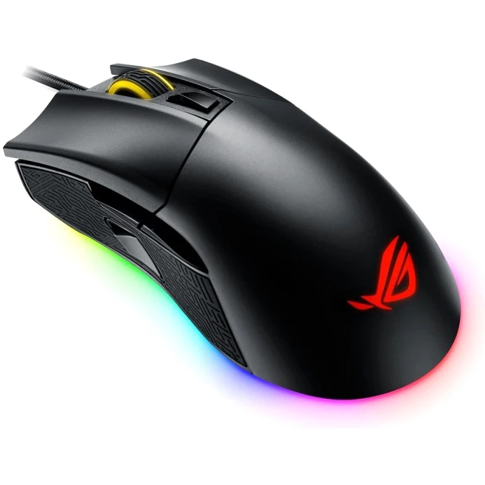 Мышь Asus ROG Gladius II Origin черный оптическая(12000dpi) USB2.0 игровая(5but