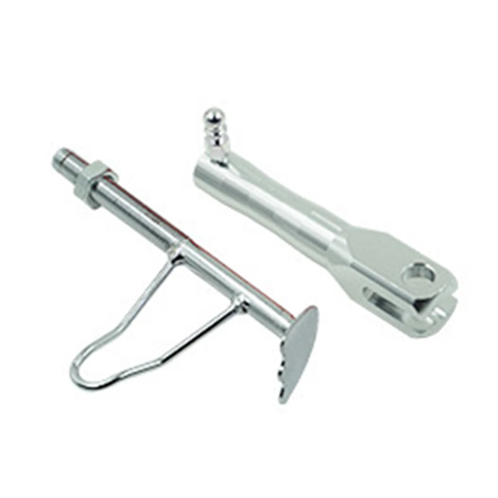 

Motorcycle Kickstand Universal Parking Adjustable Wear Resistant Electric Bike Aluminum Alloy Support Stable Side Stand Non Slip