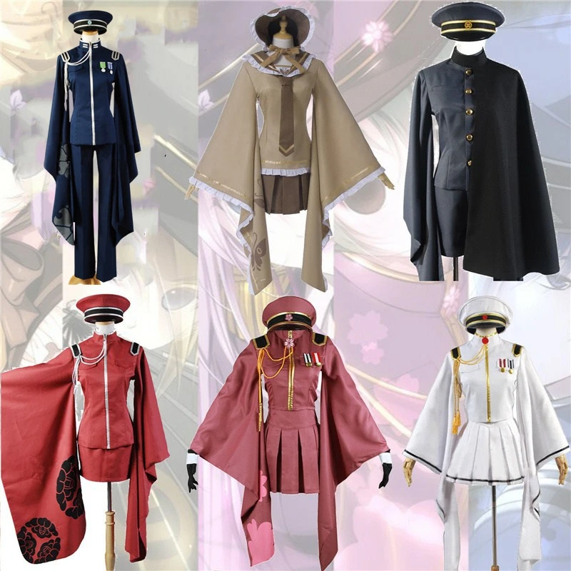 6 стилей Vocaloid Senbonzakura Miku Kagamine Rin Len Meiko Kaito кимоно Косплей Костюм S-2XL