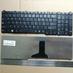 НАМ Макет английский Клавиатура для ноутбука Toshiba Satellite C650 C655 C655D C660 L650 L655 L670 L675 L750 L755 L675D-S7012 L675D-S7017