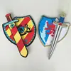 Eva Pirate Sword Toy Shield Set Children Outdoor Cosplay Anime Movie Show Foam Soft Arma Toy Weapons Kids Game Simulation Gifts 1