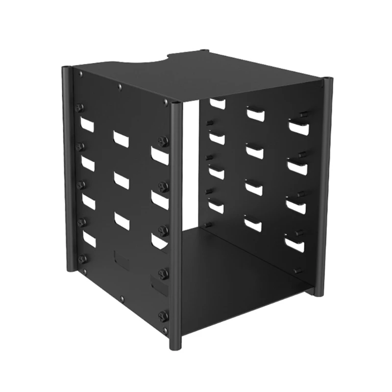 Hard Drive Bracket 5 Layers Hard Disk Shelf Organizer Box HDD Rack