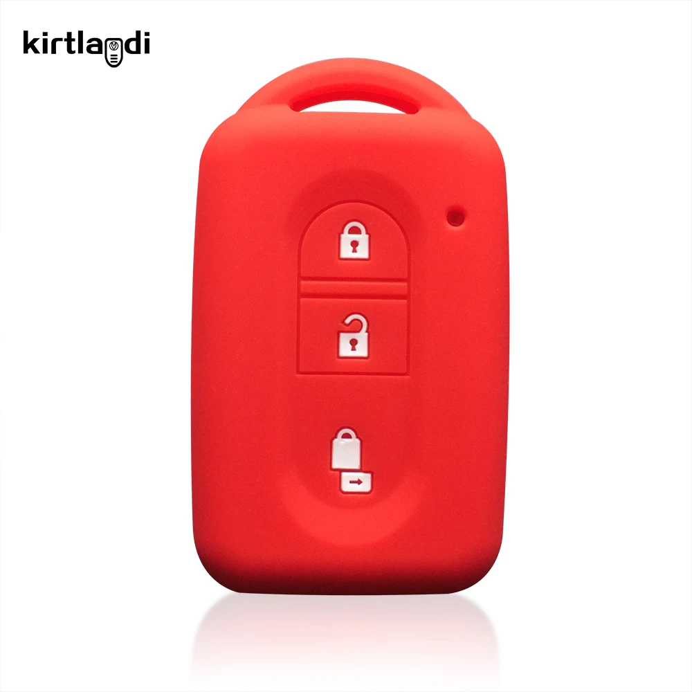 Silicone Key Holder Keychain Nissan Tiida Nissan NV200 Pathfinder R51 Qashqai G10 Key Car Accessories Case Cover Shell key case key case cover car key shell