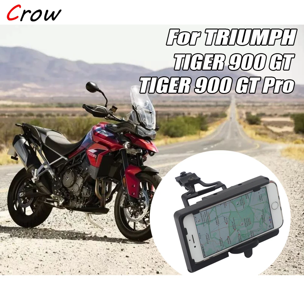 For TRIUMPH TIGER 900 GT 900GT Pro 2019 2020 Motorcycle Windscreen Navigation Bracket USB charger mobile phone mounting | Автомобили и