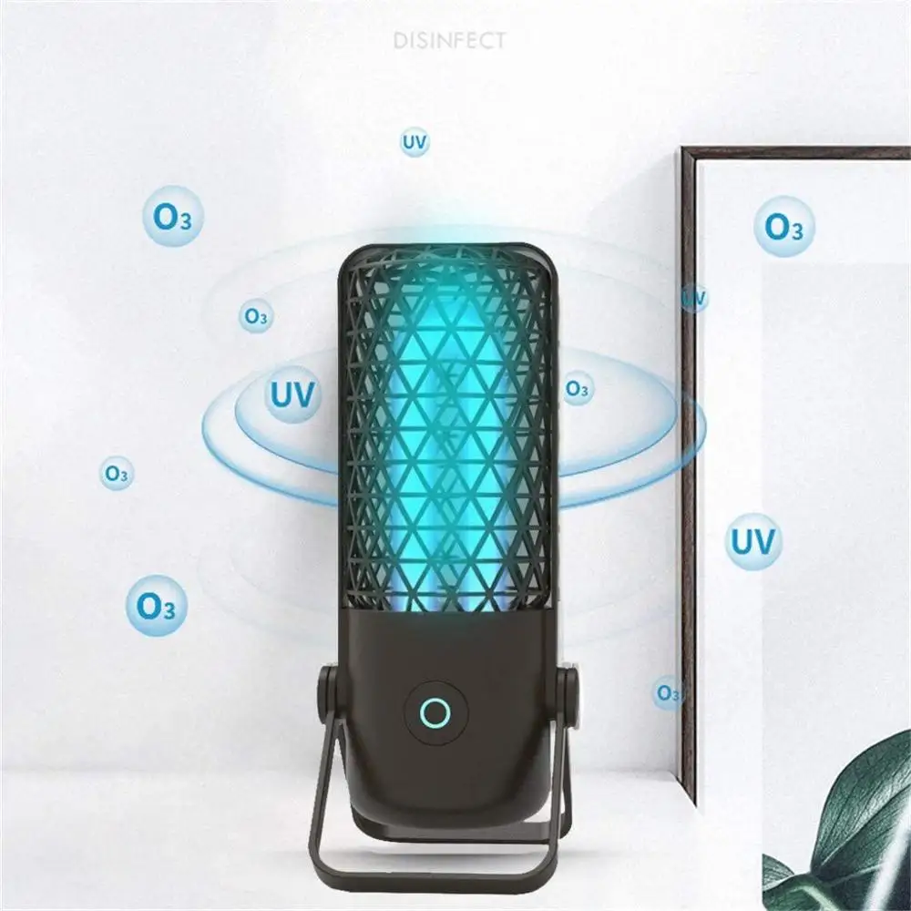 Бактерицидная лампа UVC стерилизатор УФ светильник свет Пылезащитная с клещами