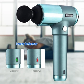 

Electric Fascia Gun Aluminum Alloy Muscle Relaxation Muscle Relaxant 4 Adjustable Variable Speed Muscle Massager Fascia Massager