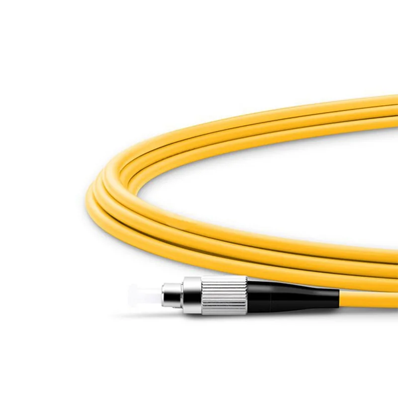 10 Pcs FC UPC to SC UPC Simplex 2 0mm PVC Single Mode Fiber Patch Cable 3