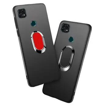 Перейти на Алиэкспресс и купить Умный чехол для ZTE Blade 20 с магнитным кольцом, матовый защитный чехол для ZTE Blade 20 Smart, чехлы 6,49 '', 2019