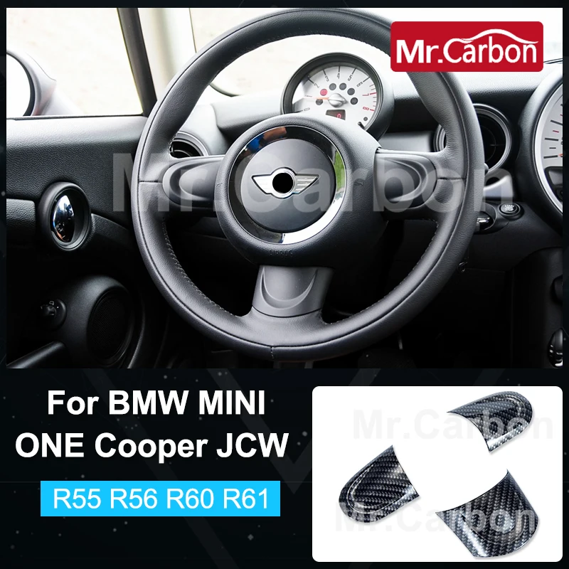 

Защитный чехол на руль автомобиля для BMW MINI ONE Cooper S R55 R56 R60 R61, декоративные наклейки для интерьера, модифицированные аксессуары