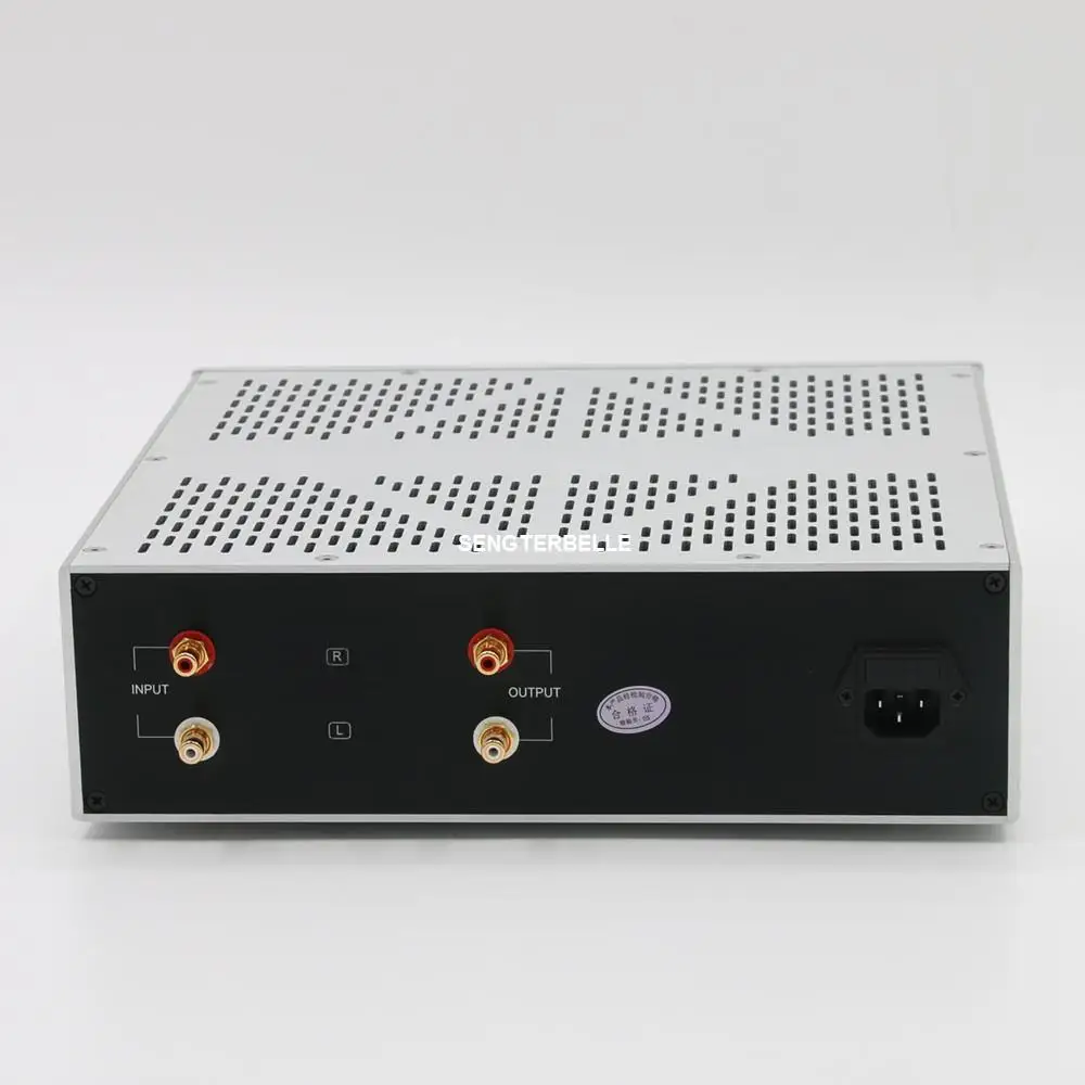 Finished Hi-End 12AX7 Tube Preamplifier Base On Classic France JP200 Preamplifier