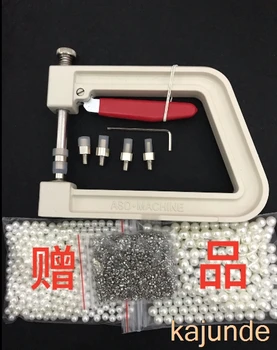 

Manual Nailed Bead Machine Clothing Manual Pearl Cap Bead Rivet Fixing Machine DIY Repair Knitting Lace Hat Hair Tools