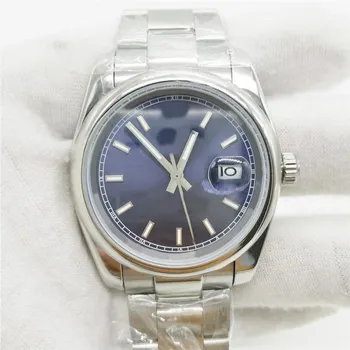 

luxury watch men wristwatch 2813 36mm automatic mechanical No battery sweeping DateJUST stainless steel rolexable мужские AAA